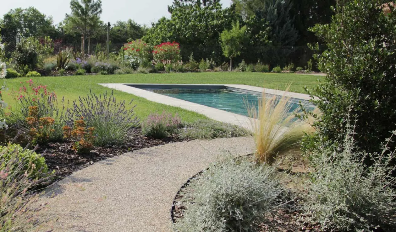 Gartenpool im Naturgarten
